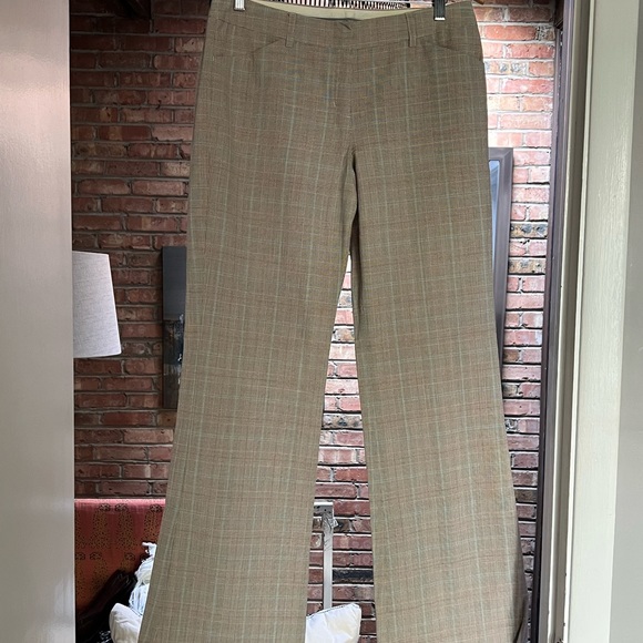 EXPRESS Design Studio Editor grey plaid trousers. Size 8. - Picture 2 of 5
